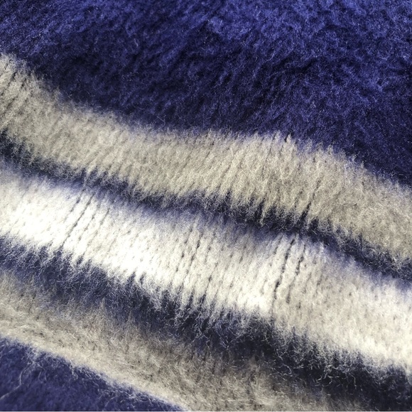 Dallas Cowboys Vintage Blue Zip-Up Wool Hooded Winter Warm Sweater Men’s Size XL - Picture 12 of 15